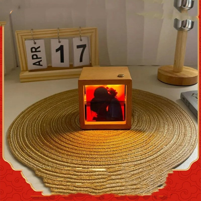 Customized Flip Book Photo Machine Square Ornament