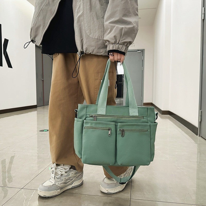 Multi-Pocket Shoulder Bag