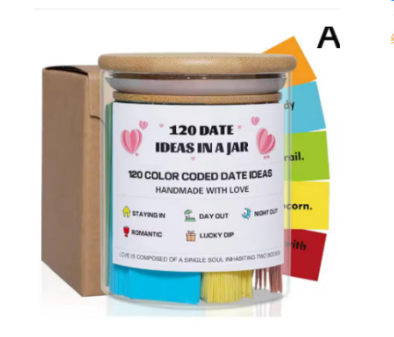 100 Dates Jar