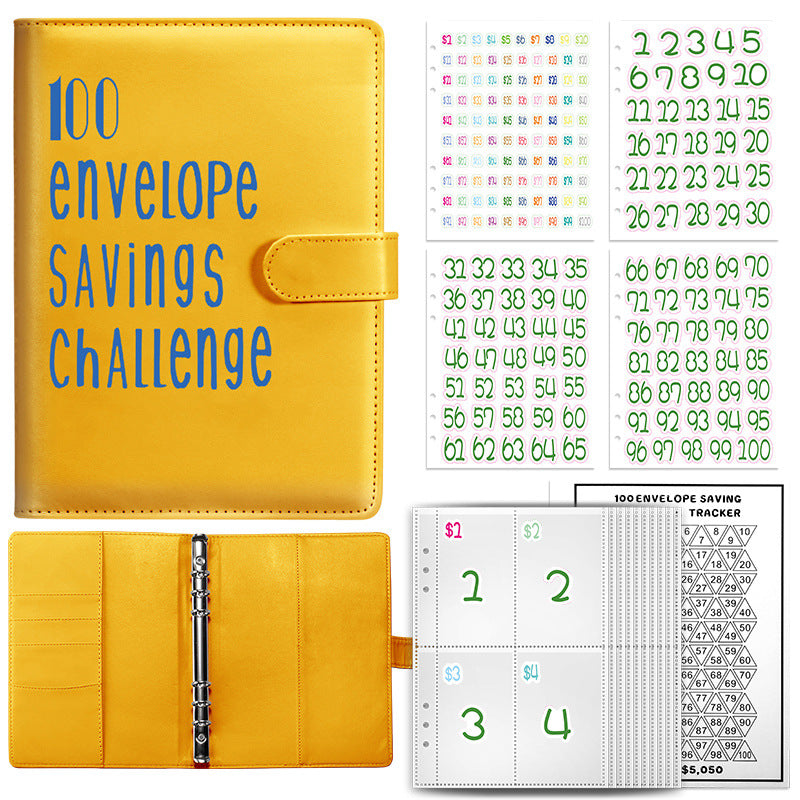100 Envelope Saving Challege