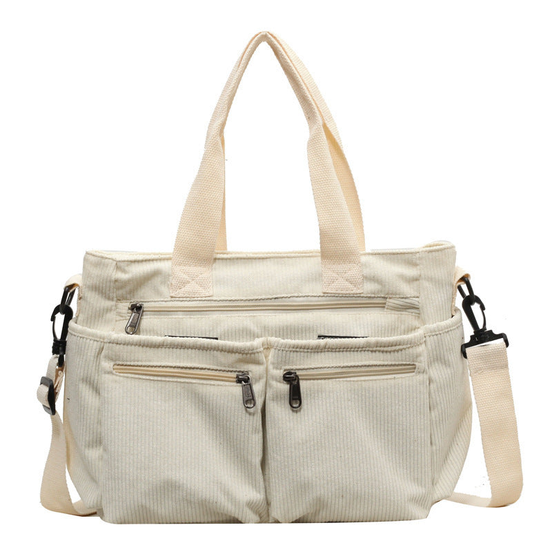 Multi-Pocket Shoulder Bag