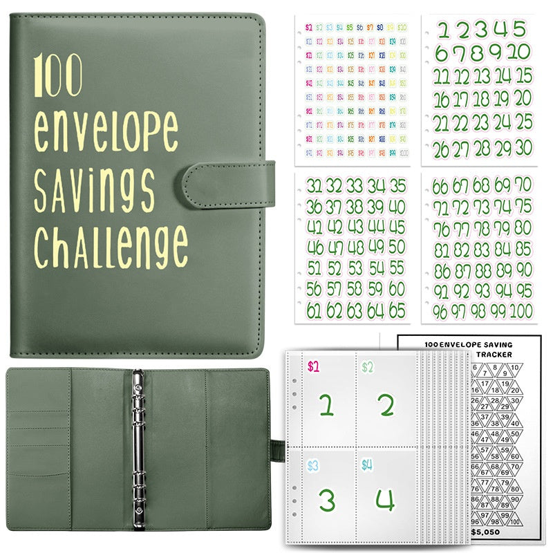 100 Envelope Saving Challege
