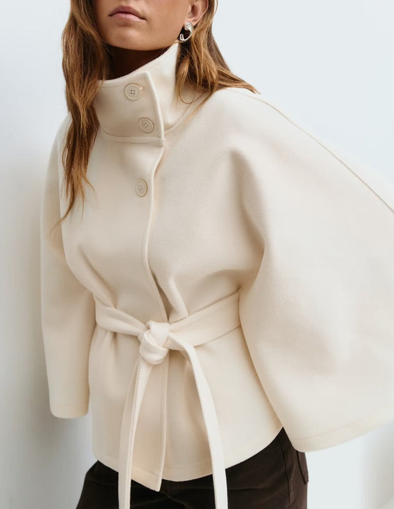 Solenne Cape Coat