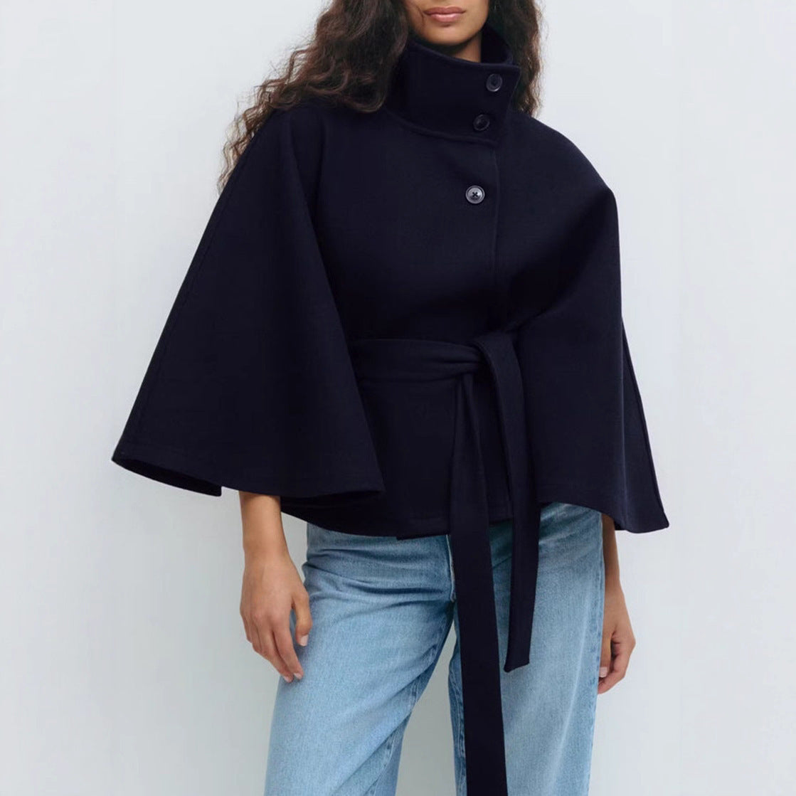 Solenne Cape Coat