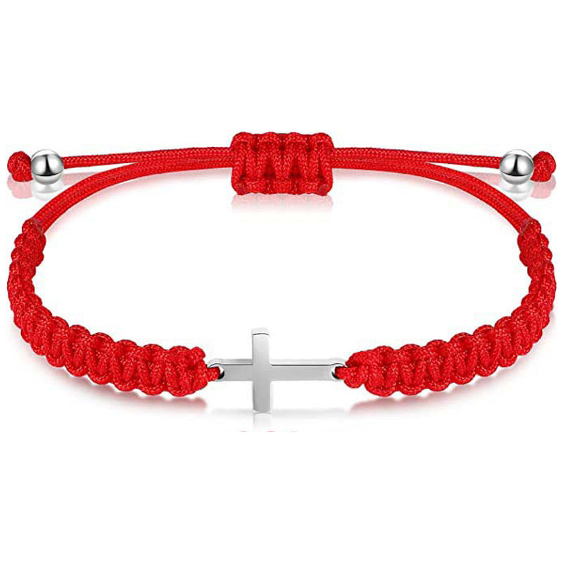 Rope Cross Bracelets