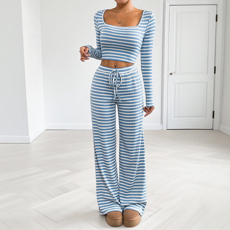 Cozy Stripes Lounge Set