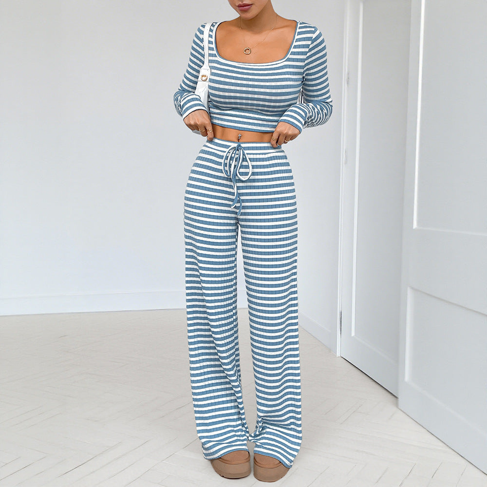 Cozy Stripes Lounge Set