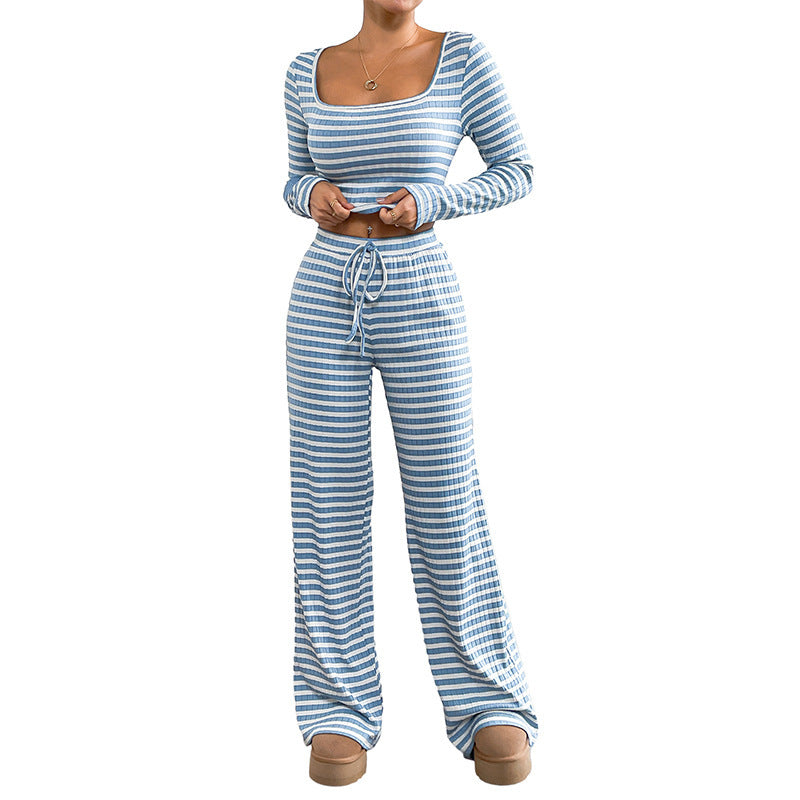 Cozy Stripes Lounge Set
