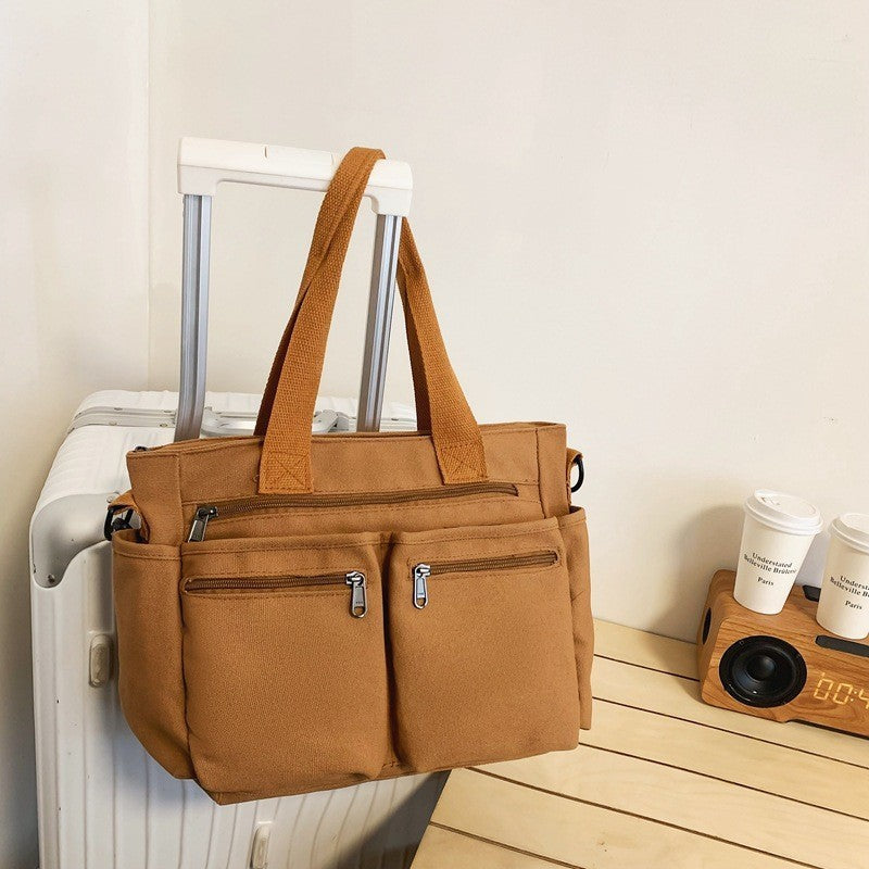 Multi-Pocket Shoulder Bag