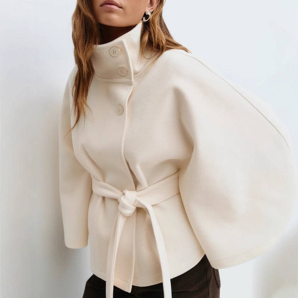 Solenne Cape Coat