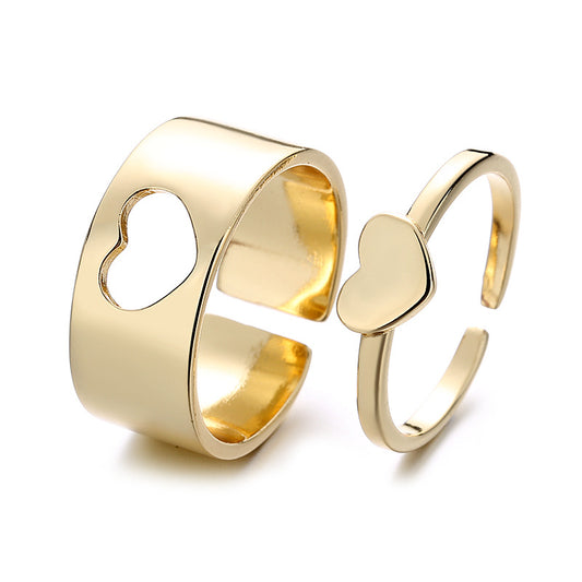 Heart Couple Rings