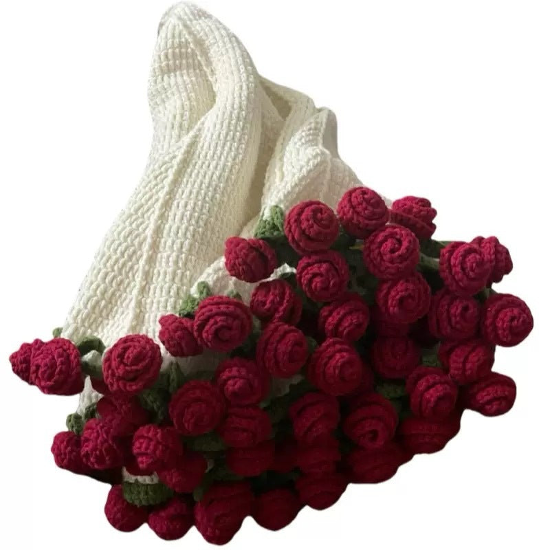 Crocheted Flower Blanket