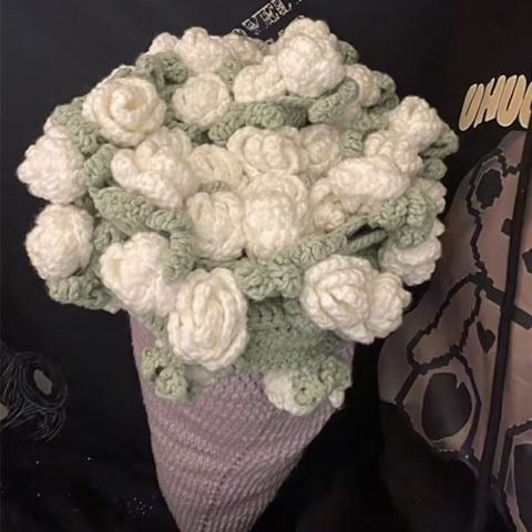 Crocheted Flower Blanket