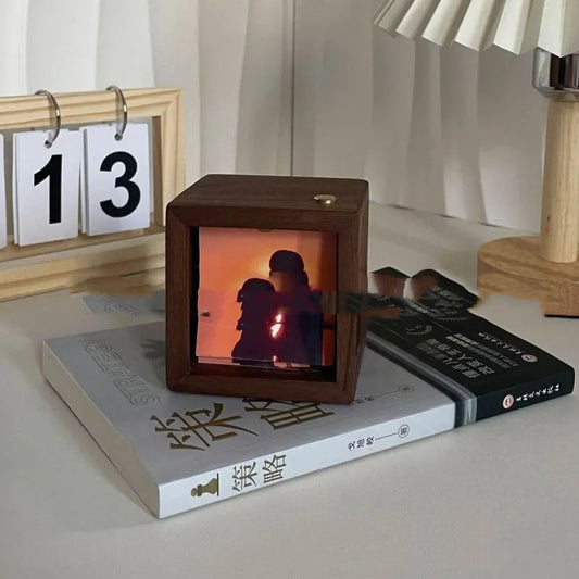 Customized Flip Book Photo Machine Square Ornament