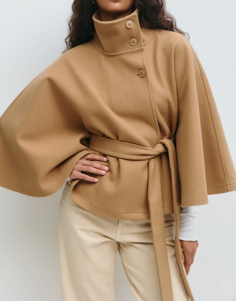Solenne Cape Coat