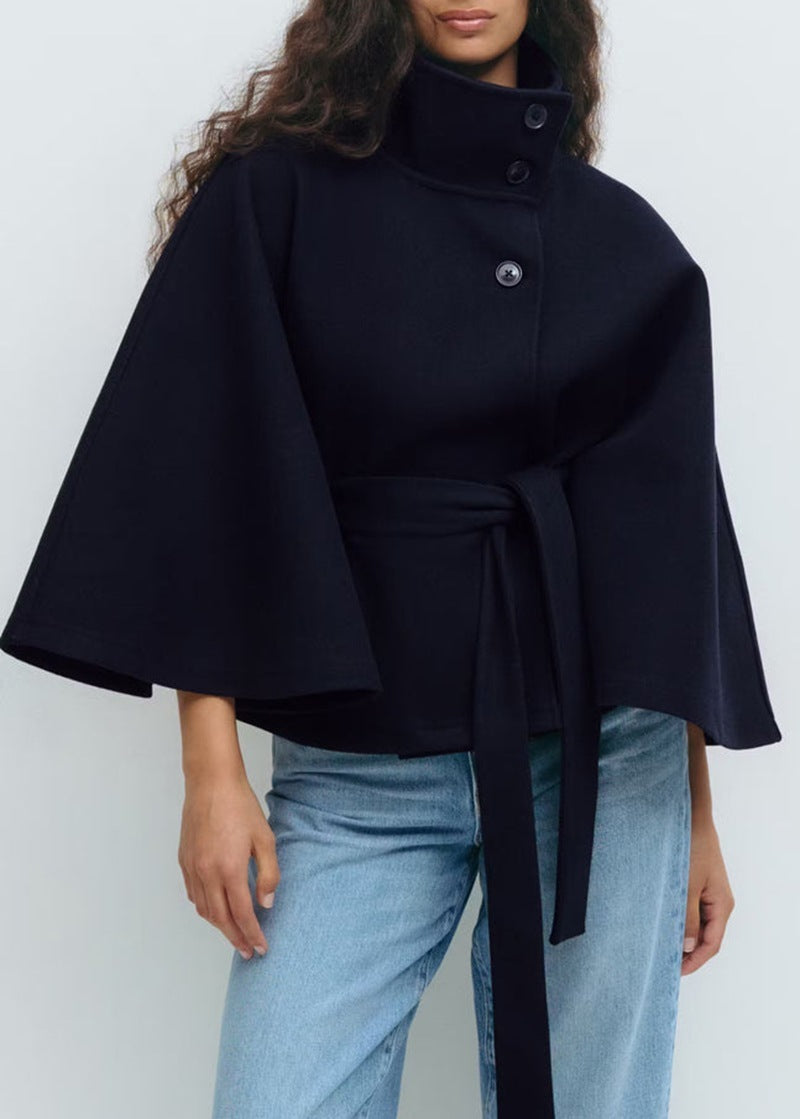 Solenne Cape Coat