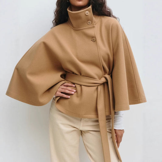 Solenne Cape Coat