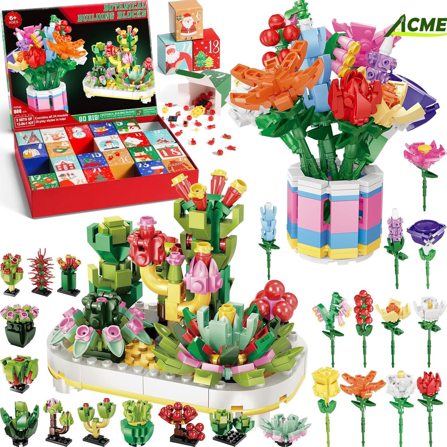 Lego Flower Bouquets