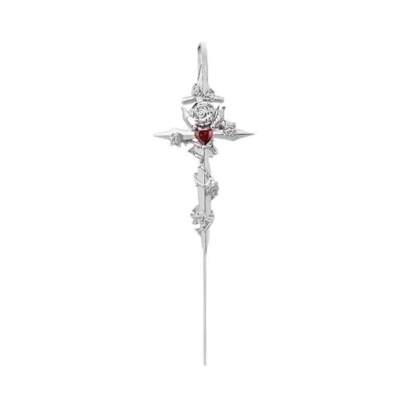 NEEDLE PIERCING EARRINGS