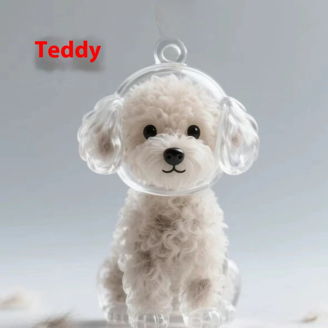 Pet Hair Keychain