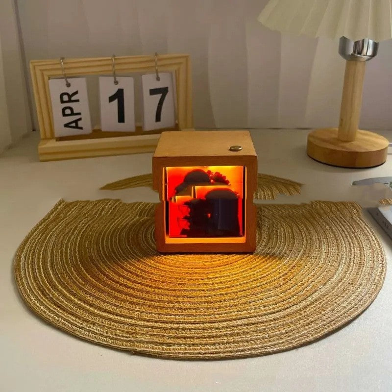 Customized Flip Book Photo Machine Square Ornament
