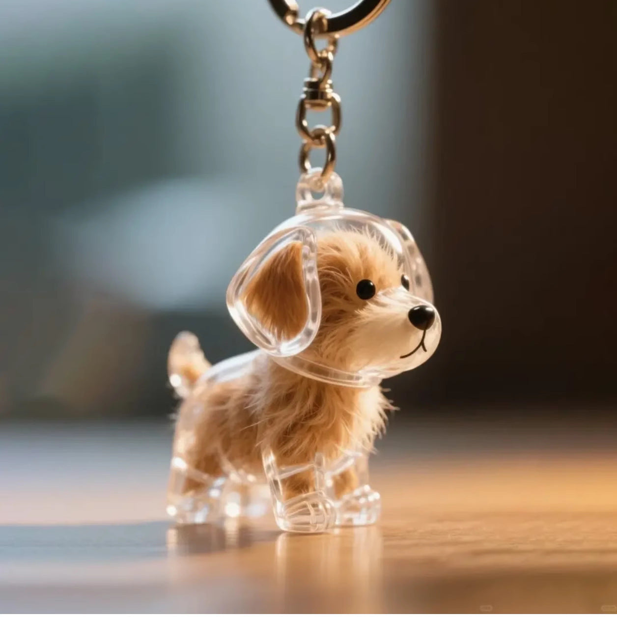 Pet Hair Keychain